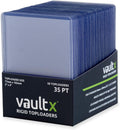 Toploaders 35Pt (50 Pack), 3" X 4" Seamless Clear Rigid Card Holders for Trading Cards TCG