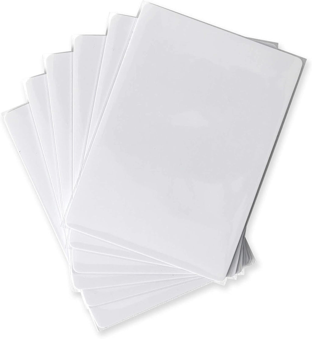 Exact Fit Sleeves (500 Pack) Perfect Inner Sleeves for Trading Cards, Clear