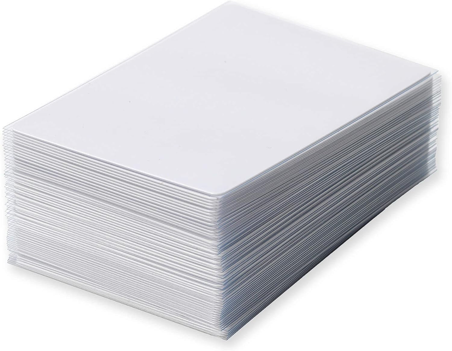 Exact Fit Sleeves (100 Pack) Perfect Inner Sleeves for Trading Cards, Clear