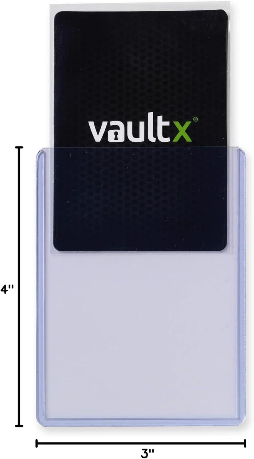 Toploaders 35Pt (50 Pack), 3" X 4" Seamless Clear Rigid Card Holders for Trading Cards TCG