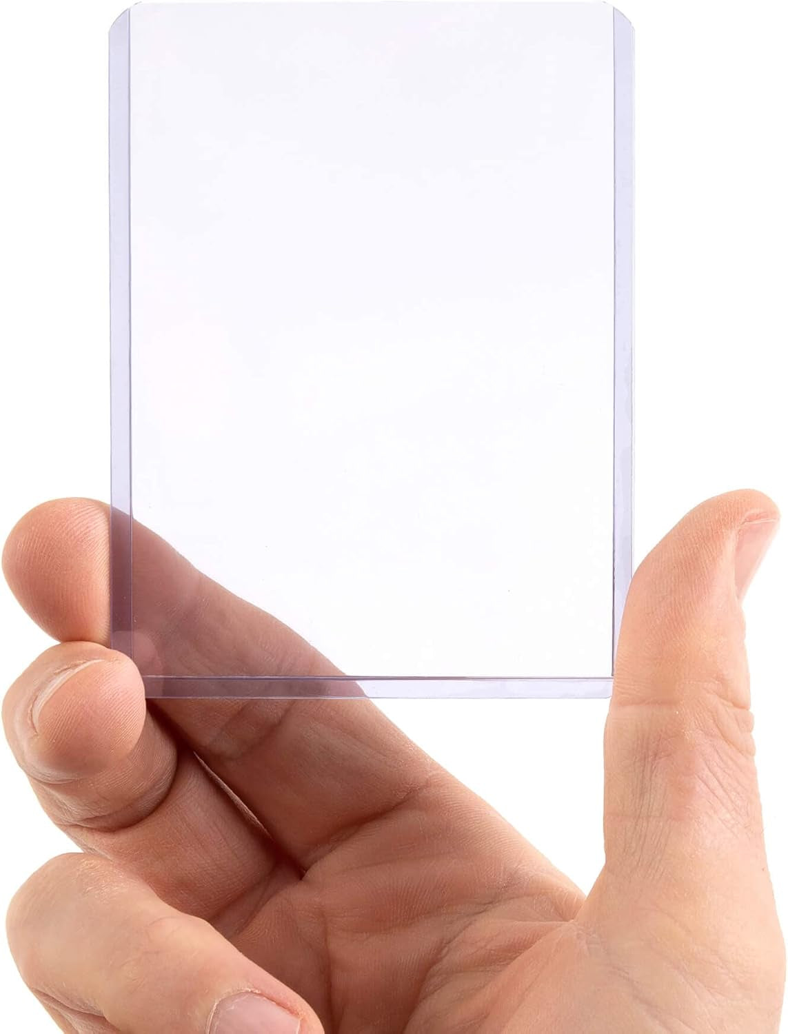 Toploaders 35Pt (50 Pack), 3" X 4" Seamless Clear Rigid Card Holders for Trading Cards TCG