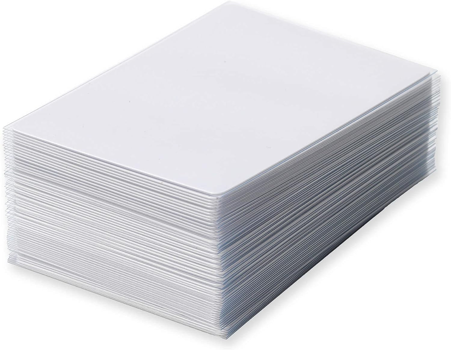 Exact Fit Sleeves (500 Pack) Perfect Inner Sleeves for Trading Cards, Clear