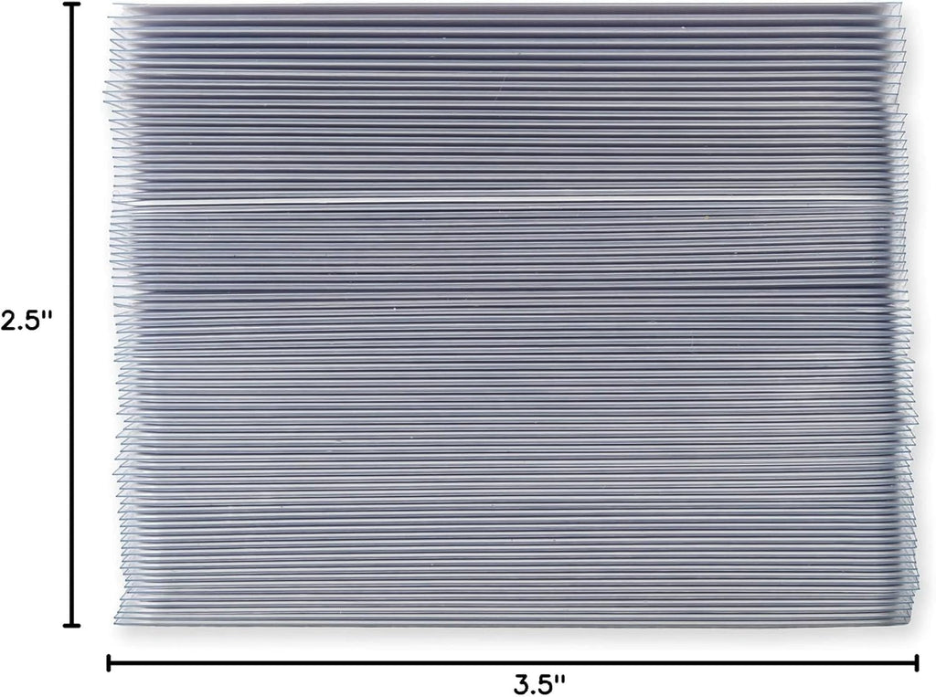 Exact Fit Sleeves (500 Pack) Perfect Inner Sleeves for Trading Cards, Clear