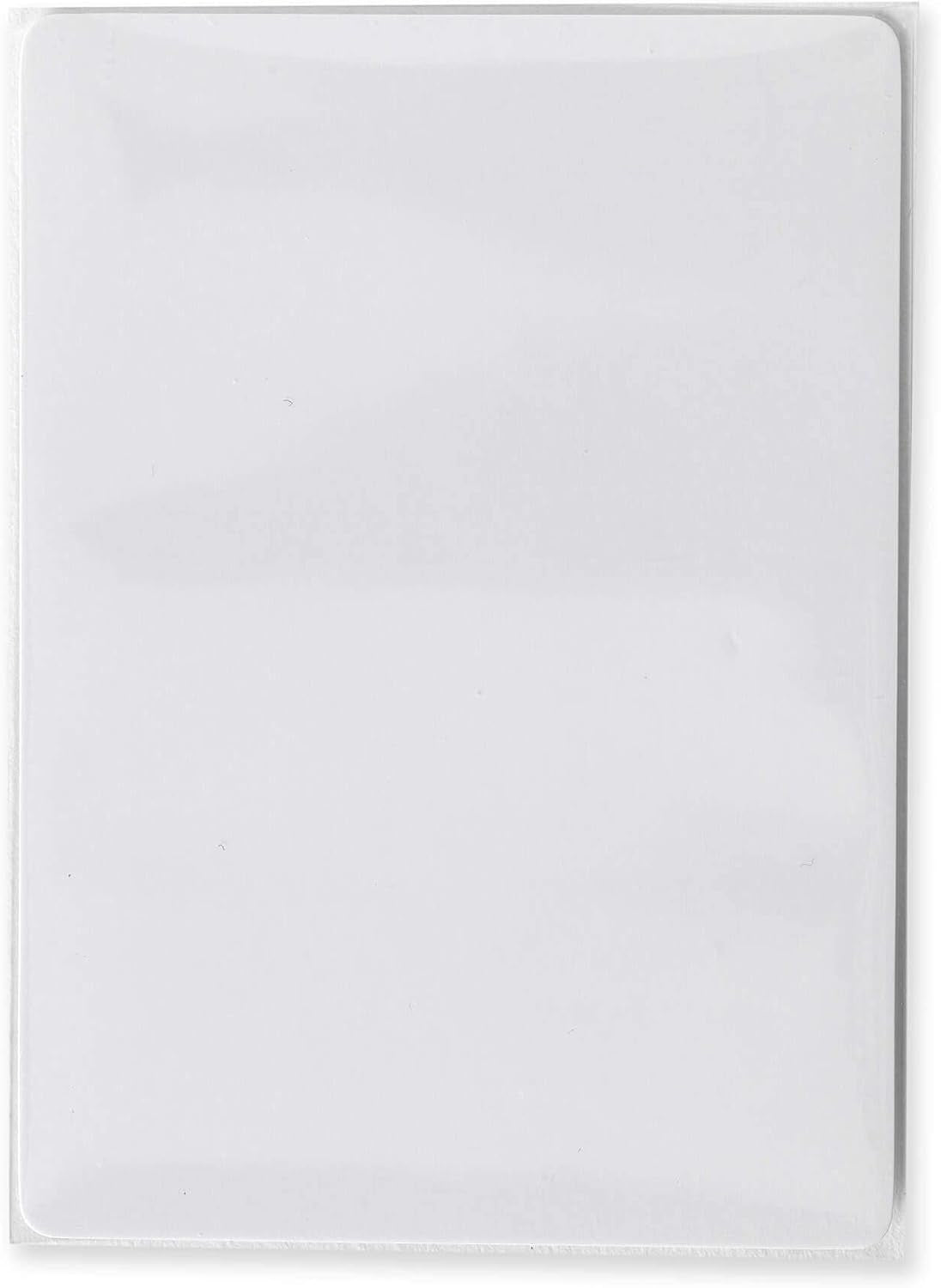 Exact Fit Sleeves (500 Pack) Perfect Inner Sleeves for Trading Cards, Clear